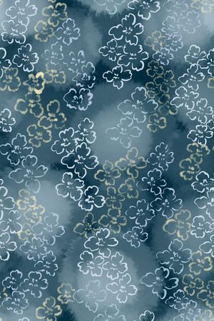 晕染肌理印花华亿平台图片