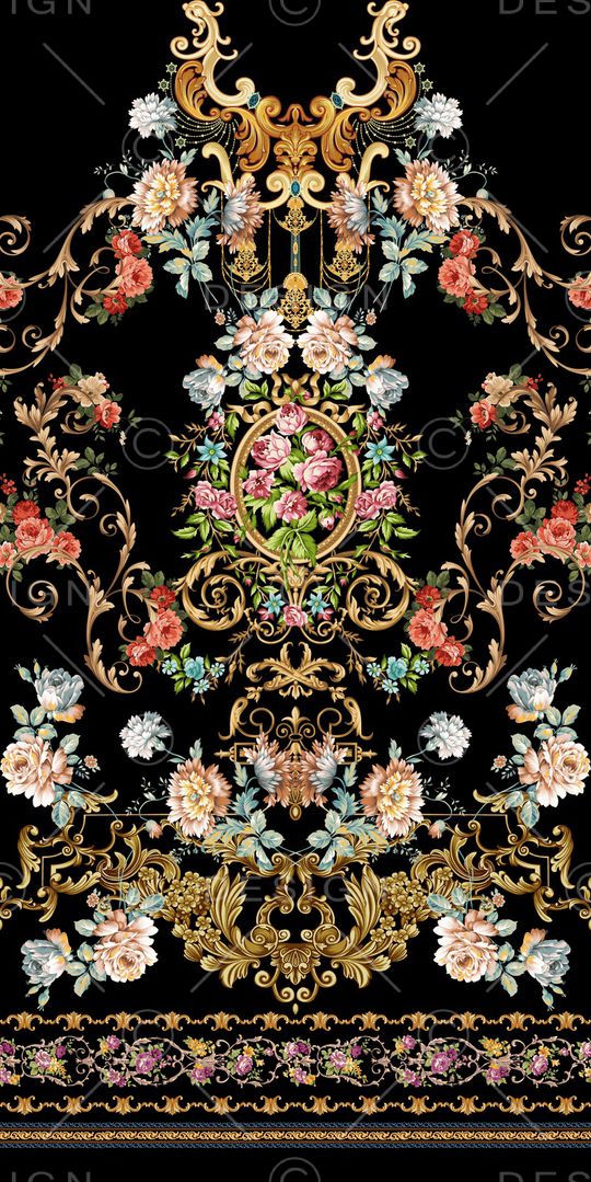 定位花印花华亿平台图片