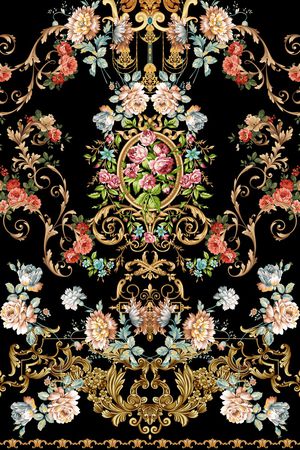 定位花印花华亿平台图片