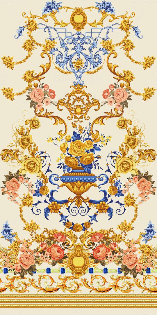 定位花印花华亿平台图片