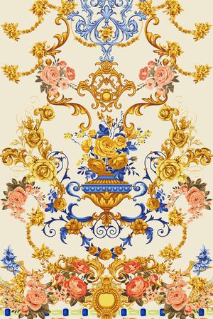 定位花印花华亿平台图片