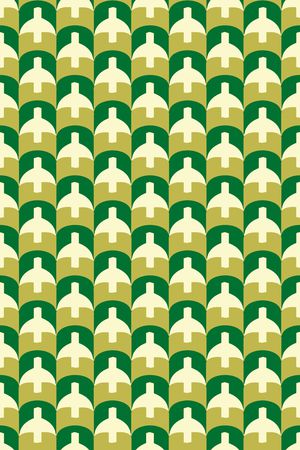 绿色印花华亿平台图片