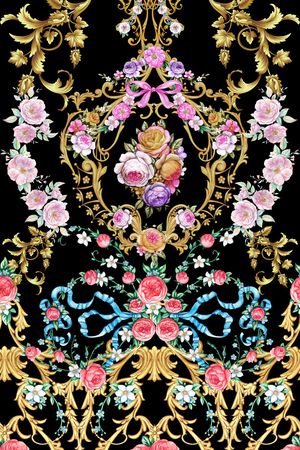 定位花印花华亿平台图片