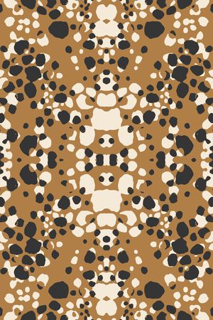 动物纹印花华亿平台图片