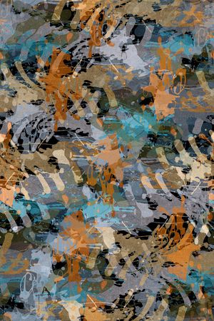 抽象印花华亿平台图片