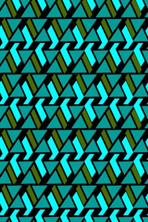 几何印花华亿平台图片