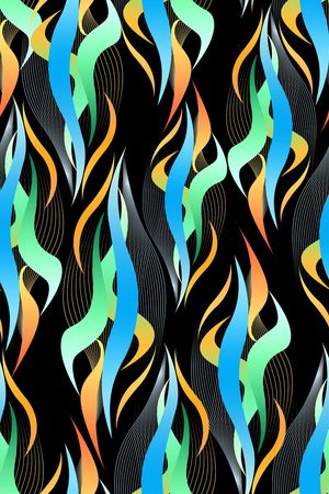 线条印花华亿平台图片