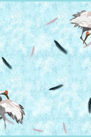 羽毛印花华亿平台图片