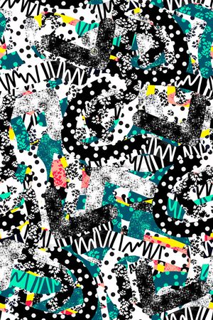 抽象印花华亿平台图片