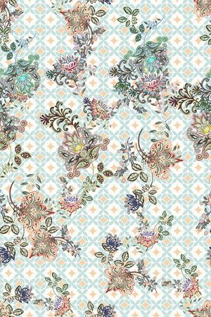 民族风印花华亿平台图片