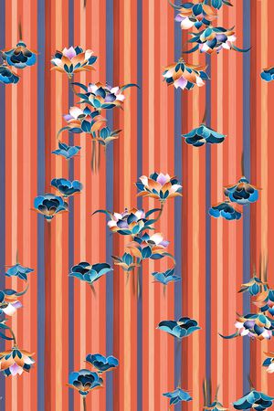 中国风印花华亿平台图片