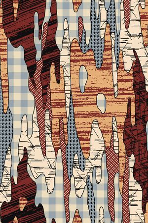 抽象印花华亿平台图片