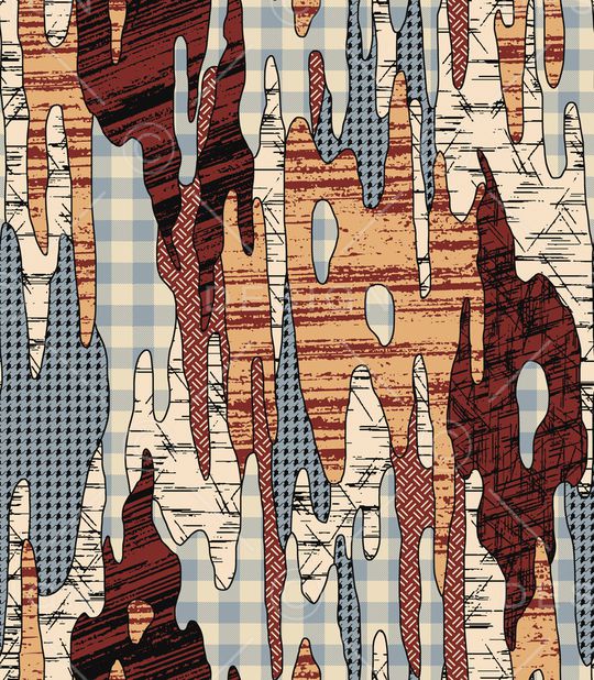 抽象印花华亿平台图片