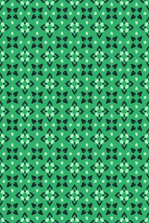 绿色印花华亿平台图片