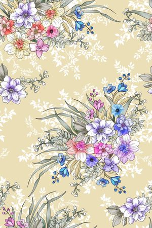 剪影印花华亿平台图片