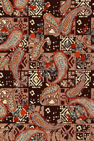 民族风印花华亿平台图片