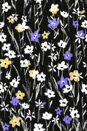 小碎花印花华亿平台图片