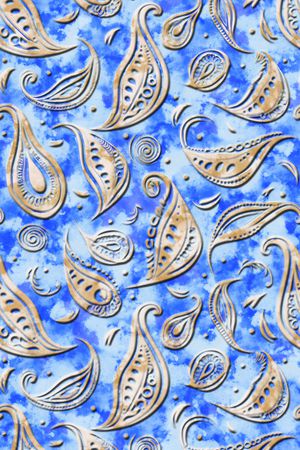 晕染肌理印花华亿平台图片