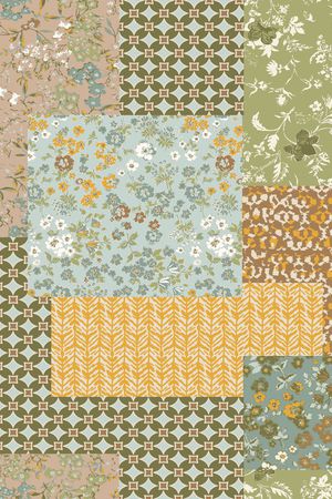 小碎花印花华亿平台图片