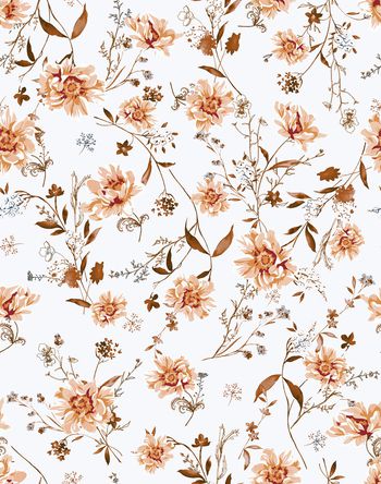 小清新印花华亿平台图片