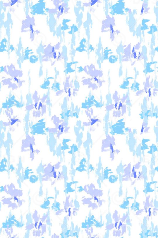 清爽底花卉印花华亿平台图片