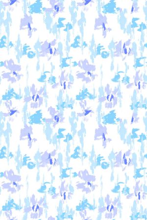 清爽底花卉印花华亿平台图片