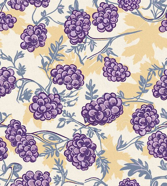 葡萄印花华亿平台图片