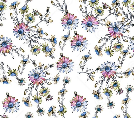 菊花印花华亿平台图片