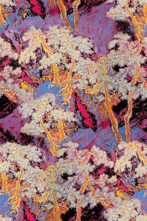 抽象印花华亿平台图片