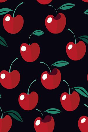 樱桃印花华亿平台图片