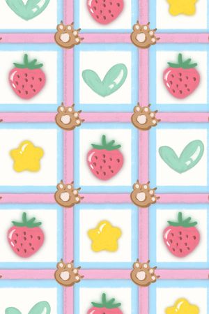 可爱印花华亿平台图片