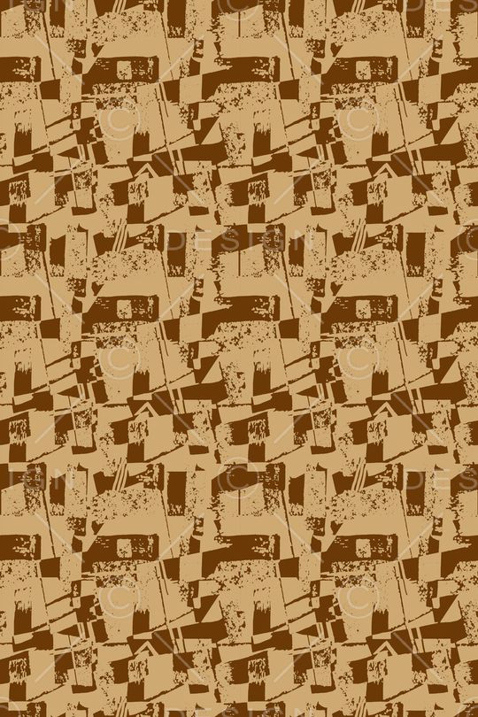 咖色印花华亿平台图片