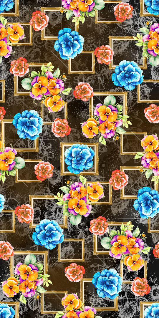 中老年印花华亿平台图片