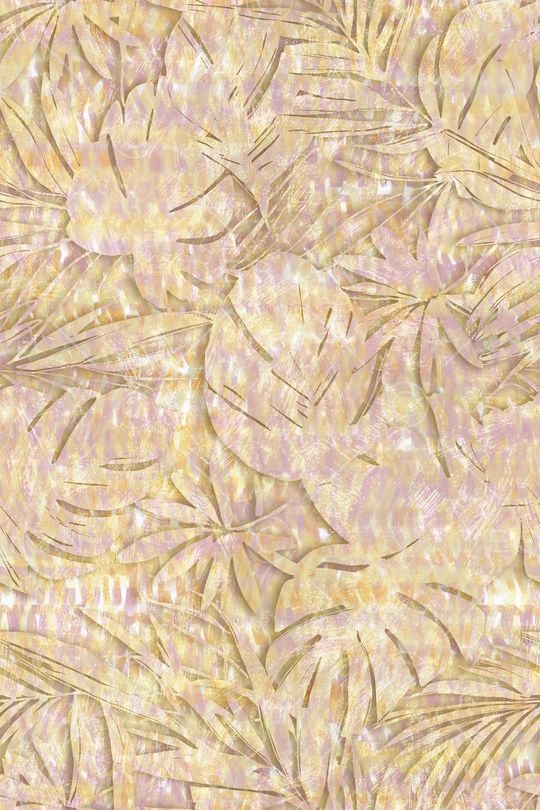 棕榈叶印花华亿平台图片