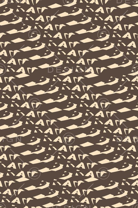 棕色印花华亿平台图片