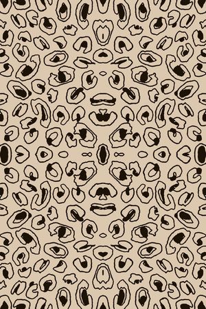 动物纹印花华亿平台图片