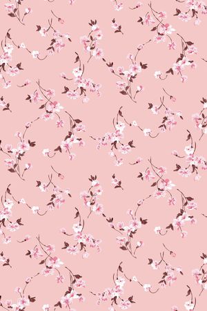 小碎花印花华亿平台图片