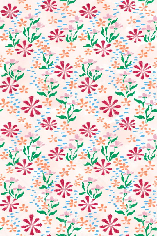 小清新印花华亿平台图片