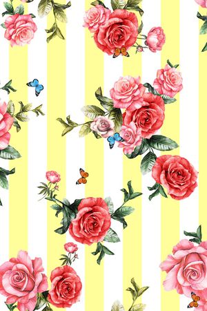 复古印花华亿平台图片