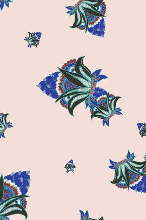 民族风印花华亿平台图片