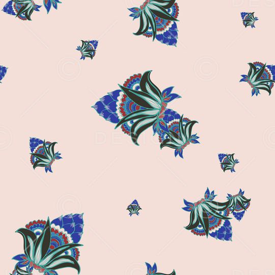 民族风印花华亿平台图片