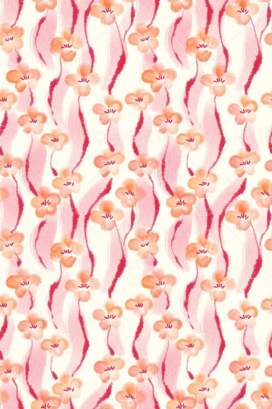 小清新印花华亿平台图片