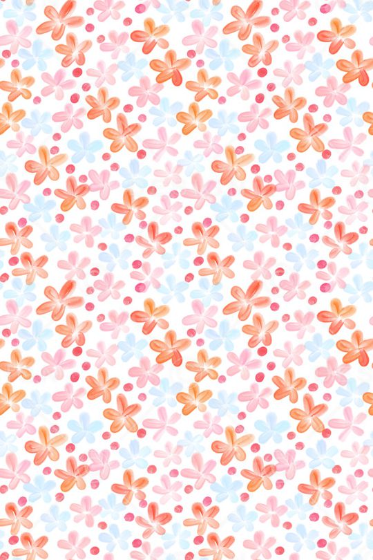 小清新印花华亿平台图片