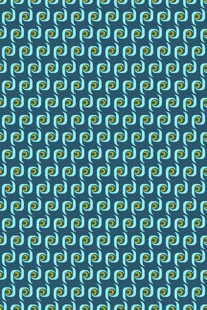 几何花瓣印花华亿平台图片