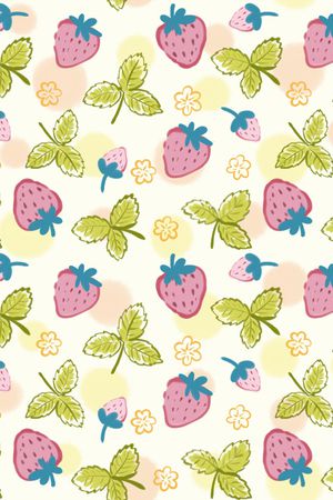 草莓印花华亿平台图片