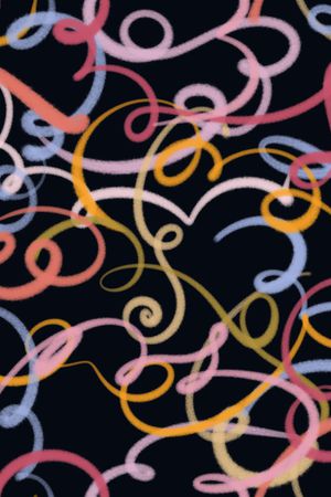 黑底印花华亿平台图片