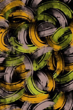 抽象印花华亿平台图片