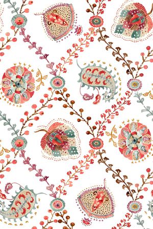 民族风印花华亿平台图片