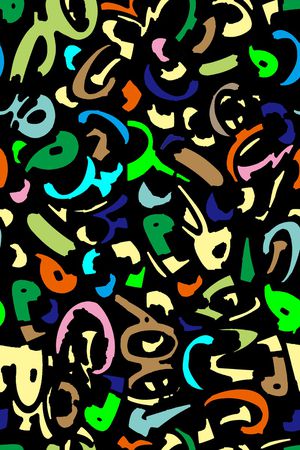 抽象印花华亿平台图片