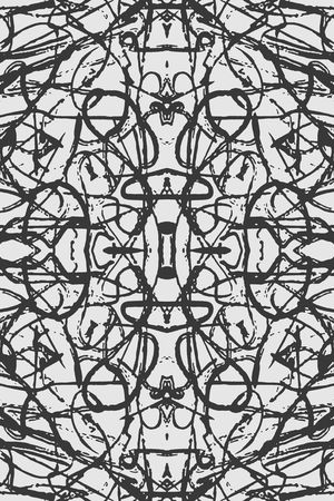 黑白华亿平台印花华亿平台图片